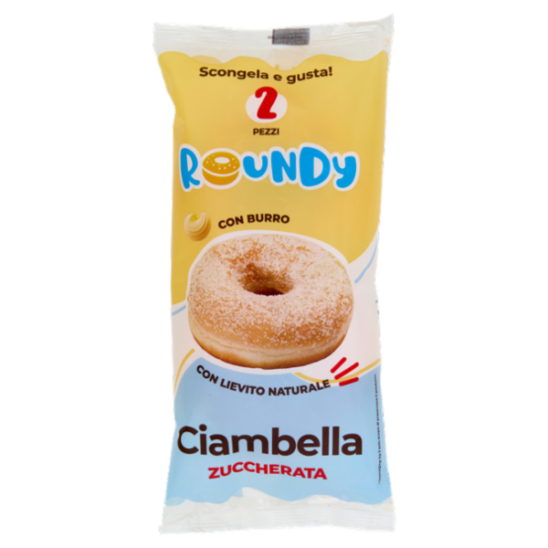 Roundy Ciambella Zuccherata 2 Pezzi 120 g