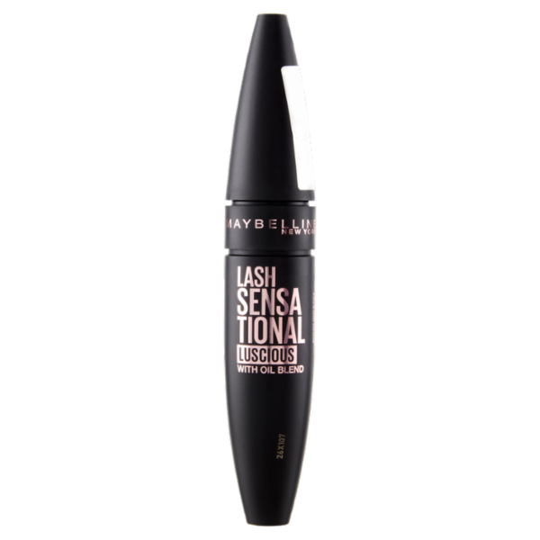 Maybelline New York Mascara Ciglia Sensazionali, Effetto Ventaglio sulle Ciglia, Luscious, 9.5 ml