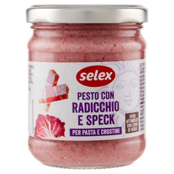 Selex Pesto con Radicchio e Speck 190 g