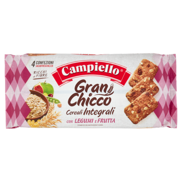 Campiello Gran Chicco Cereali Integrali con Legumi e Frutta 400 g