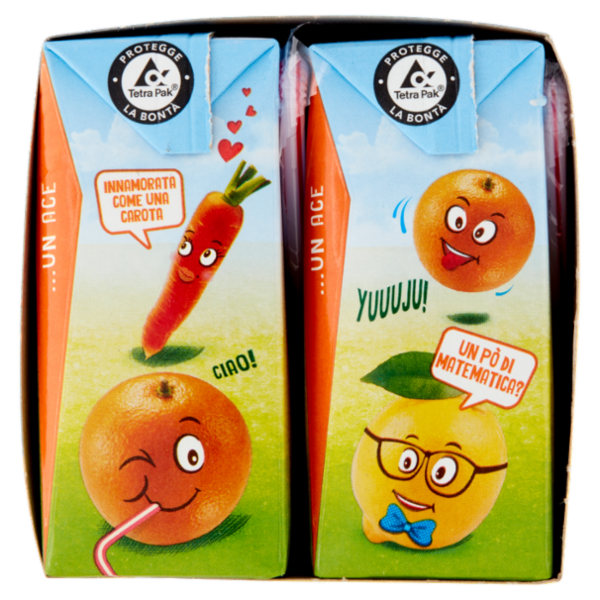 Valfrutta ACE Arancia, carota e limone 6 x 200 ml