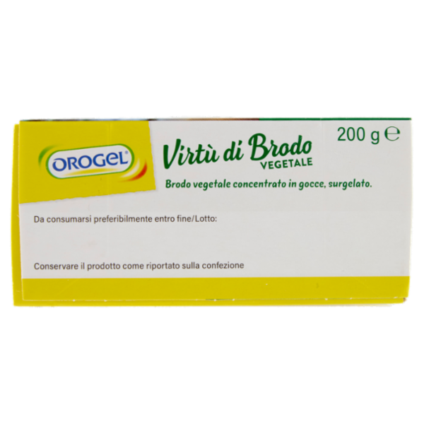 Orogel Virtù di Brodo Vegetale Surgelati 200 g