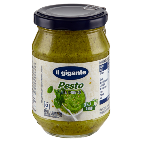 IL GIGANTE Pesto alla Genovese Senza Aglio 190 g