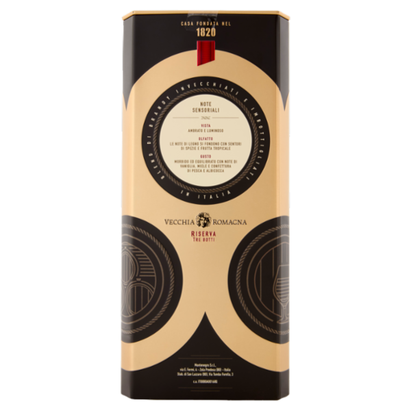 Vecchia Romagna Riserva Tre Botti 70 cl