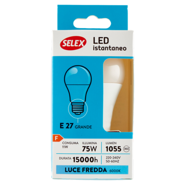 Selex Lampadina Led SMD Goccia E27 11W