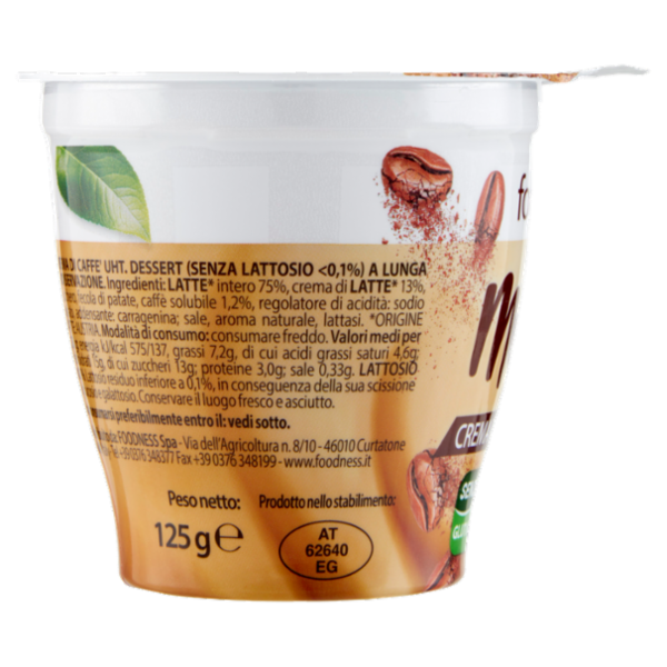 foodNess MyKico Crema Fredda Caffè 125 g