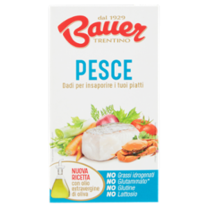 Bauer Pesce Dadi Per Insaporire i Tuoi Piatti 6 x 10 g