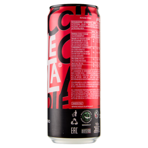MoleCola Senza Zucchero 330 ml