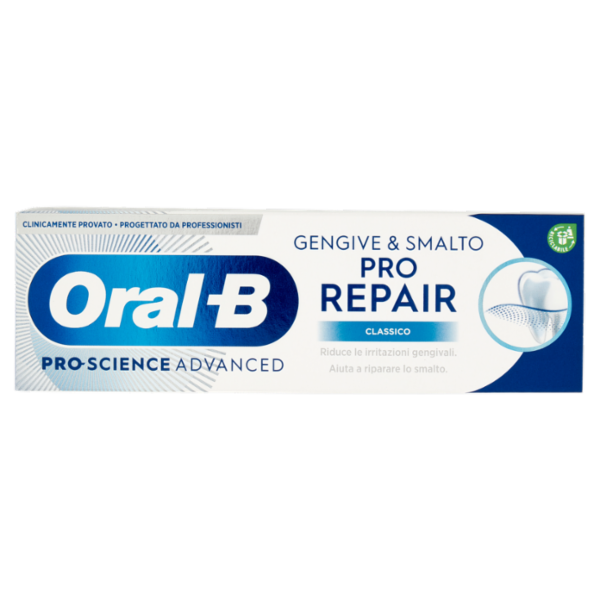Oral-B Pro-Science Advanced Dentifricio Gengive & Smalto Pro Repair Classico 75 ml