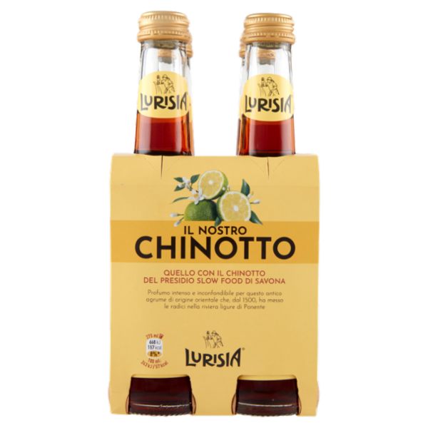 Lurisia il Nostro Chinotto confezione 4 x 275 ml
