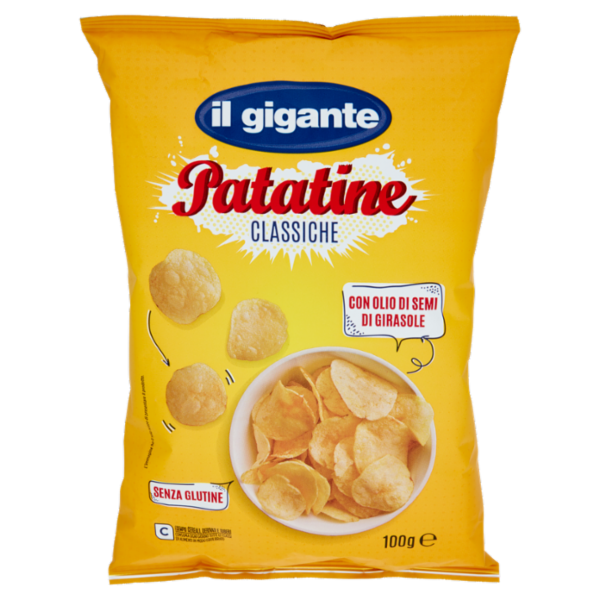 IL GIGANTE Patatine Classiche 100 g