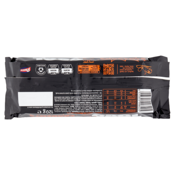 Pavesi Togo Fondente Snack Biscotto Ricoperto con Cioccolato Fondente 120g