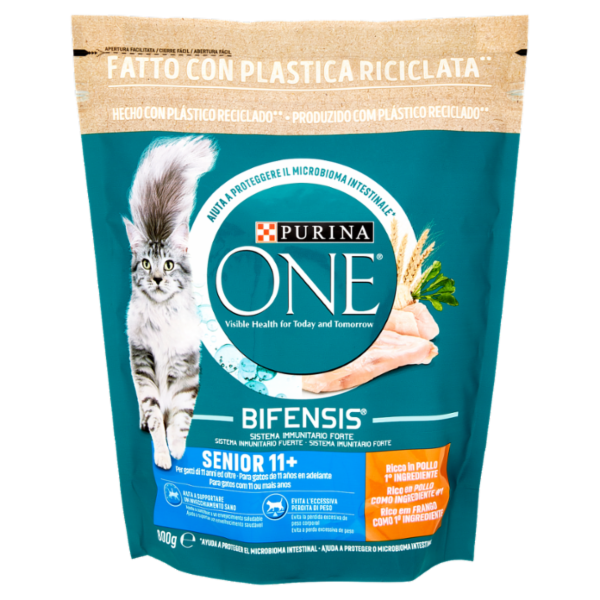 PURINA ONE Senior 11+ Ricco in Pollo 800 g