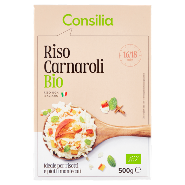 Consilia Riso Carnaroli Biologico 500 g