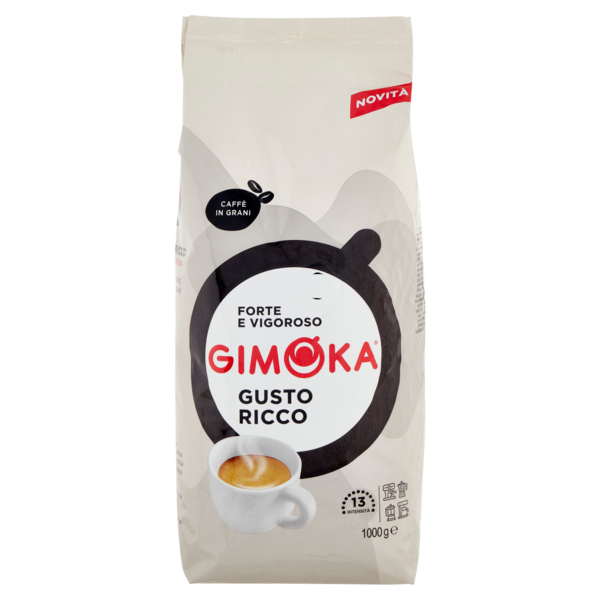 Gimoka Gusto Ricco Caffè in Grani 1000 g