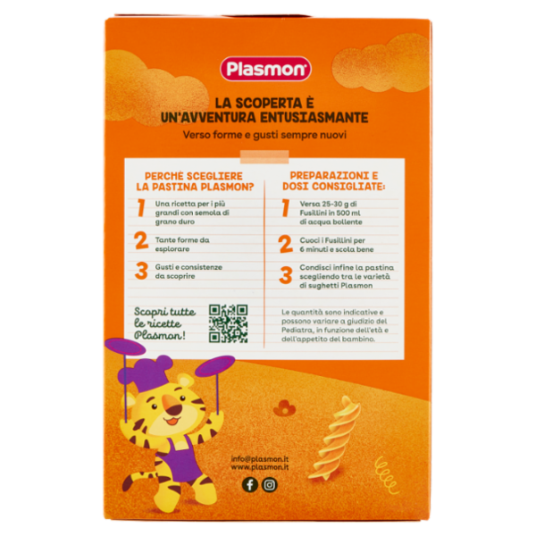 Plasmon i Fusillini Grano Duro 250 g