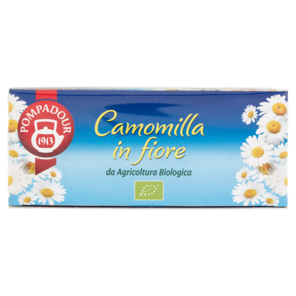 Pompadour Camomilla in fiore da Agricoltura Biologica bustine 15 x 2 g