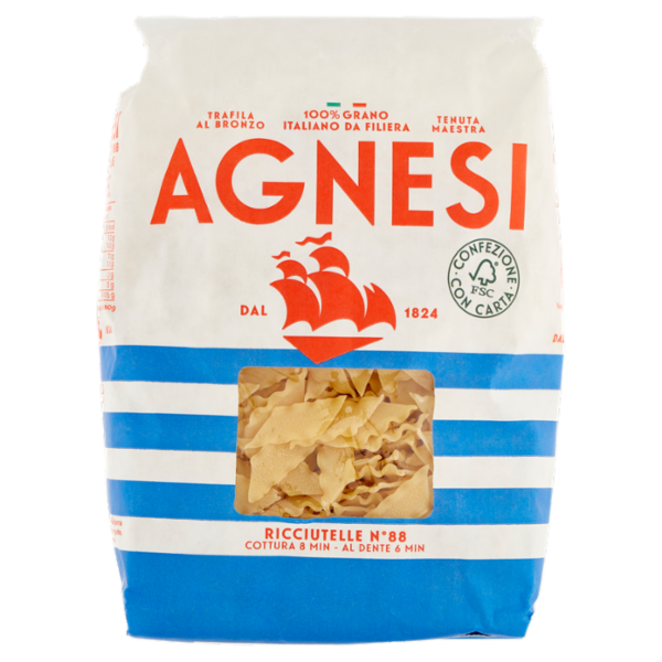 Agnesi Ricciutelle N° 88 500 g
