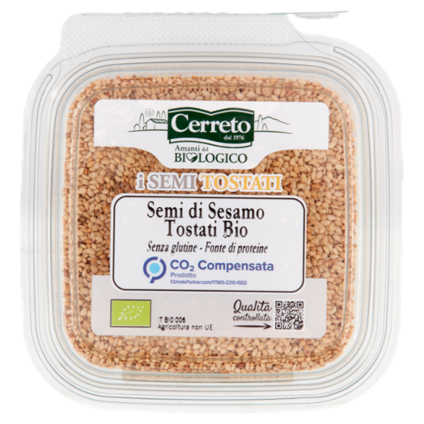 Cerreto i Semi Tostati Semi di Sesamo Tostati Bio 100 g