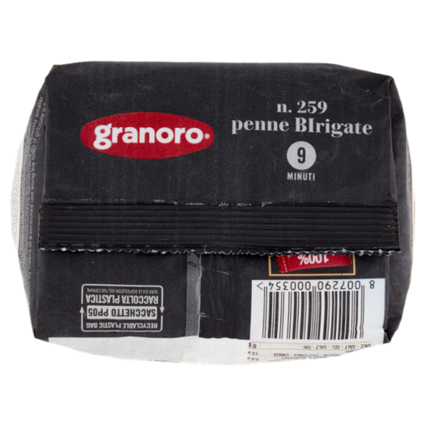 granoro Dedicato n. 259 penne Birigate 500 g