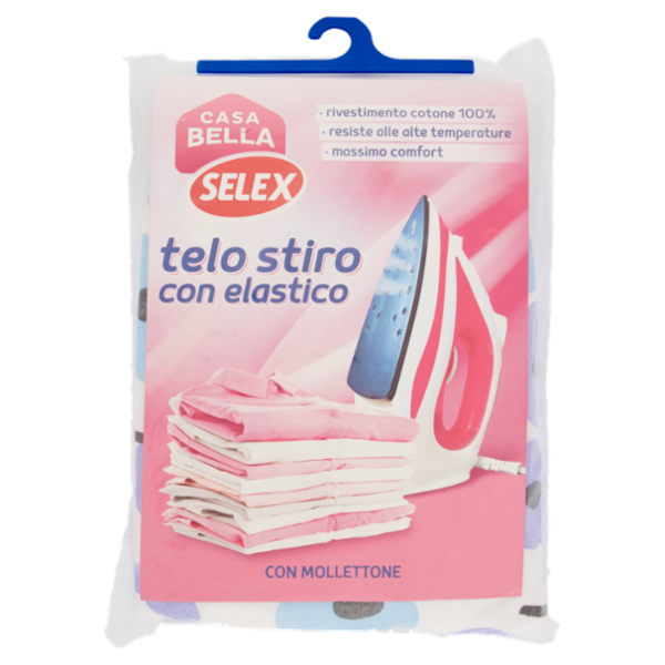 Selex Casa Bella Telo Stiro con Elastico 140x150 cm