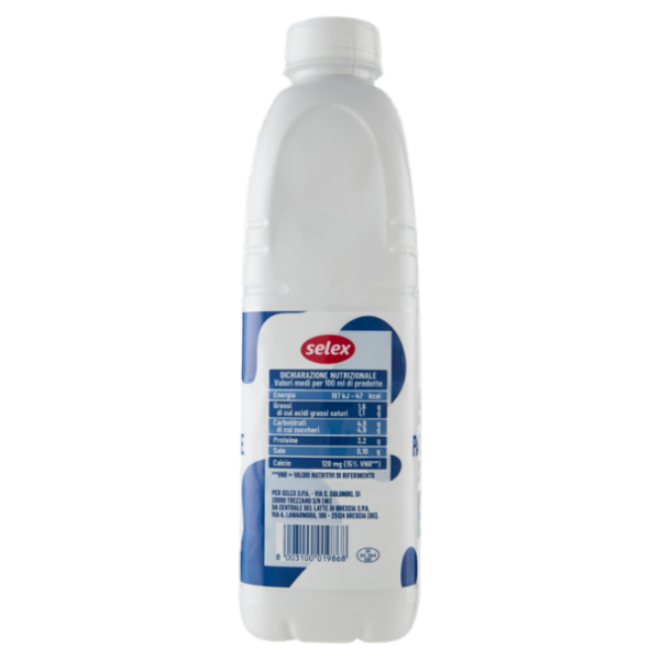 Selex Vivi Bene Latte Uht Parzialmente Scremato 100% Italiano 1 L