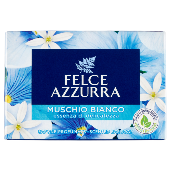 Felce Azzurra Muschio Bianco Sapone Profumato 100 g