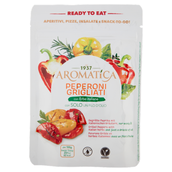 Aromatica Peperoni Grigliati con Erbe italiane 125 g