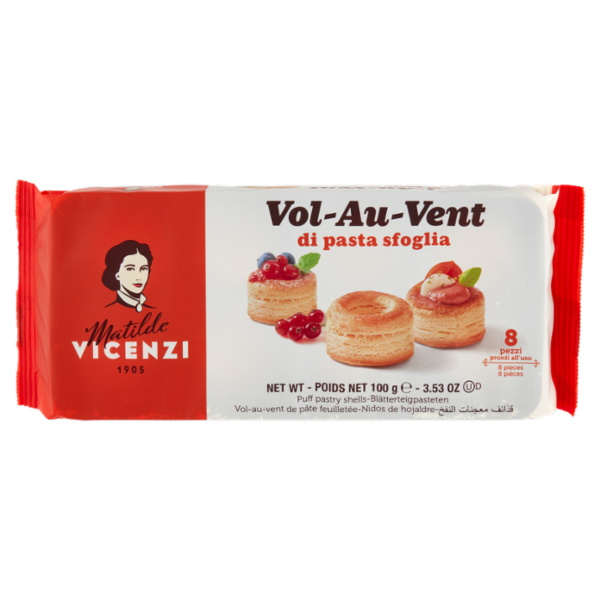 Matilde Vicenzi Vol-Au-Vent di pasta sfoglia 100 g