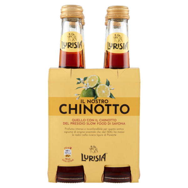 Lurisia il Nostro Chinotto confezione 4 x 275 ml