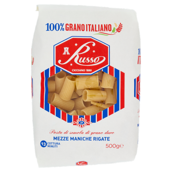 Russo Mezze Maniche Rigate 31 500 g