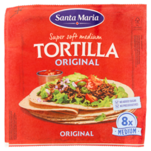 Santa Maria Super Soft Medium Tortilla Original 8x Medium 320 g
