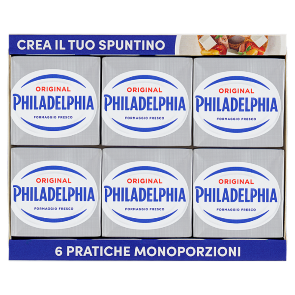 Philadelphia Original formaggio fresco spalmabile - 6x25g