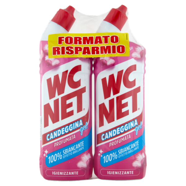 WC Net Candeggina gel Profumata Flower Fresh 2 x 800 ml