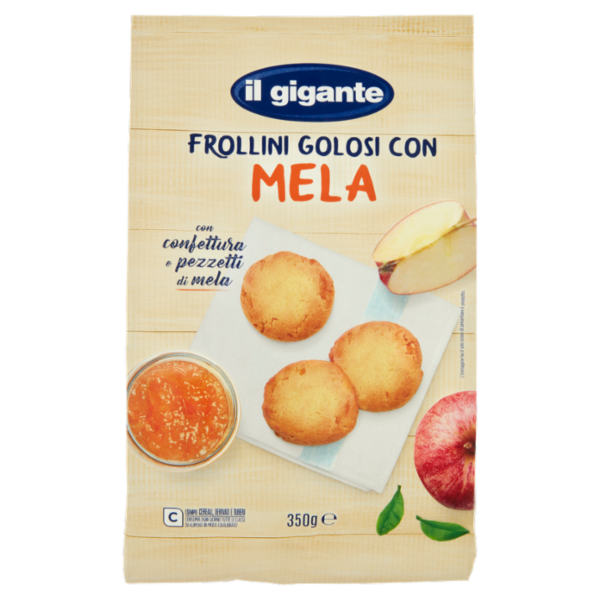 IL GIGANTE Frollini Golosi con Mela 350 g