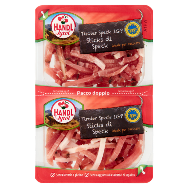 Handl Tiroler Speck IGP Sticks di Speck 2 x 35 g
