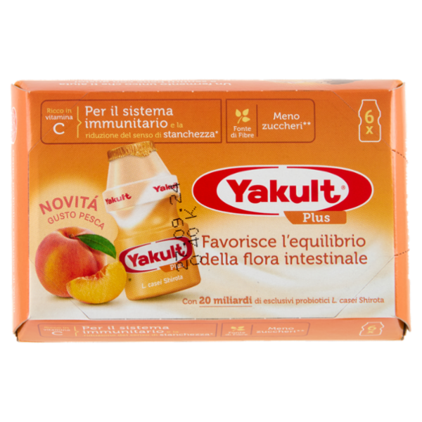Yakult Plus Gusto Pesca 6 x 65 ml