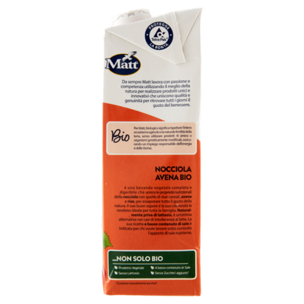 Matt Nocciola Avena Bio 1 L