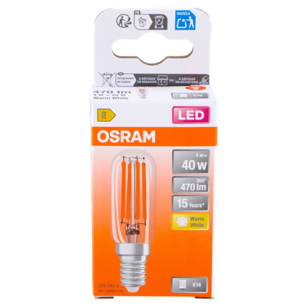 Osram Led Special T26 40 Warm White 40 W E14