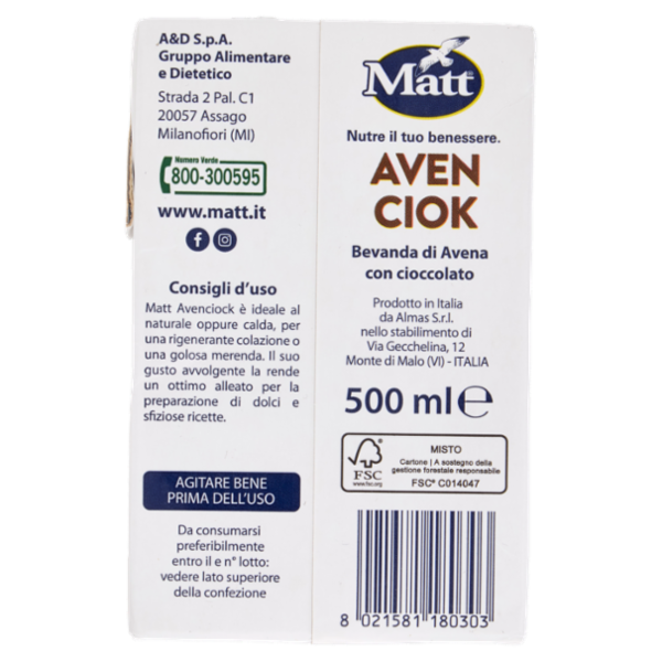 Matt Avenciok 500 ml