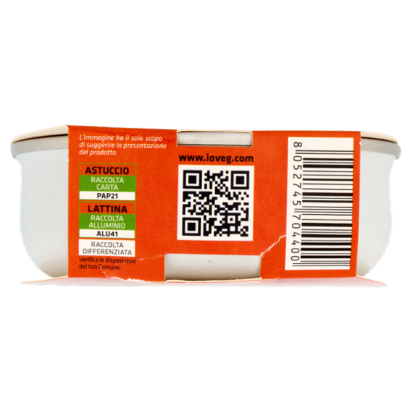 io VEG InsalaTuna Vegetale con Olive Nre Delizia alla Mediterranea 160 g