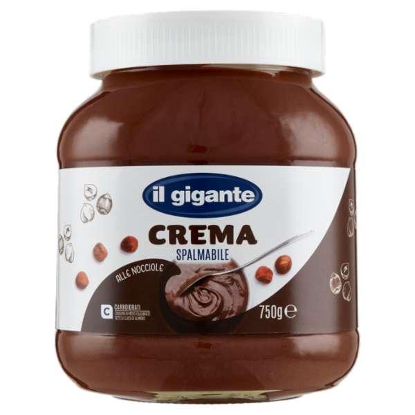 IL GIGANTE Crema Spalmabile alle Nocciole 750 g