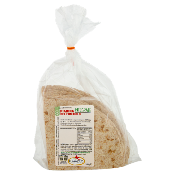 Fumaiolo Linea Benessere Piadina del Fumaiolo Integrale 350 g