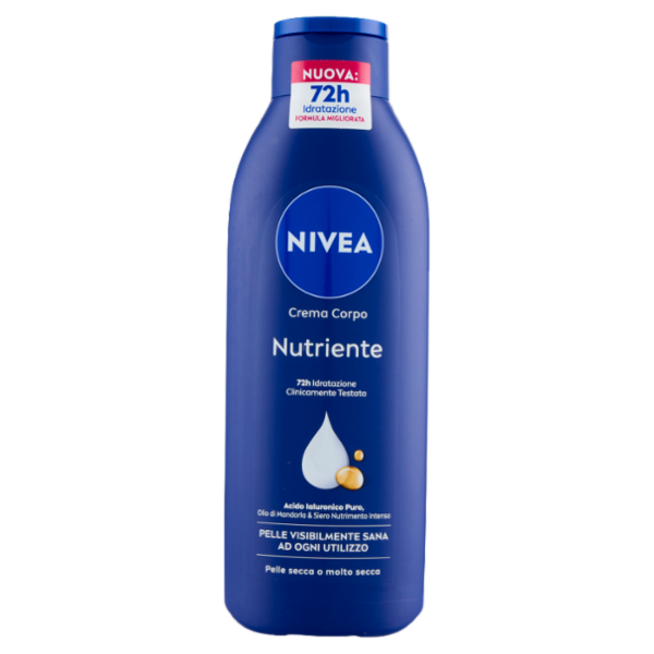 Nivea Crema Corpo Nutriente Pelle secca o molto secca 250 ml