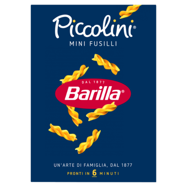 Barilla Pasta Piccolini Mini Fusilli 500g