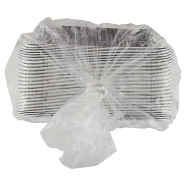 Vanto Contenitore in Alluminio 32x26x4 cm 50 pezzi