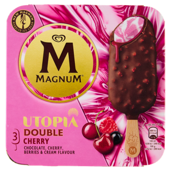 Magnum Utopia Double Cherry 3 Gelati 213 g