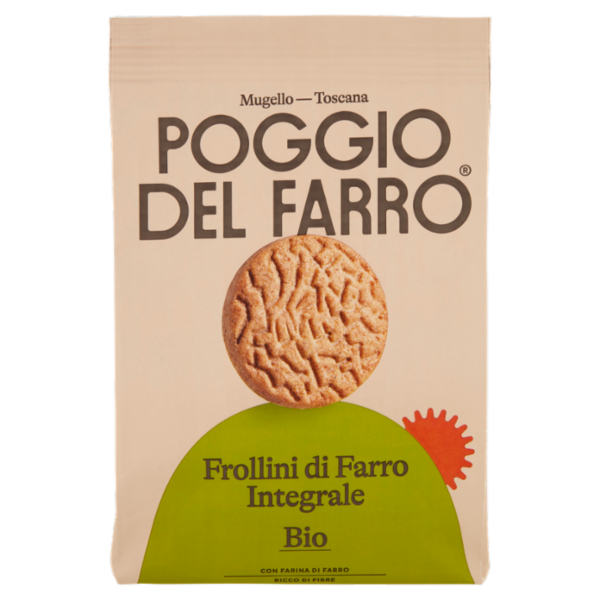 Poggio del Farro Frollini di Farro Integrale Bio 250 g