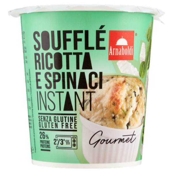 Arnaboldi Gourmet Soufflé Ricotta e Spinaci Instant 40 g
