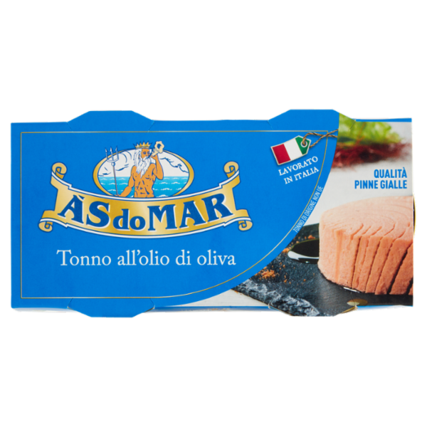 Asdomar Tonno all'olio di oliva 2 x 140 g